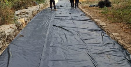העבודות על שביל נחל מרכזי אוגוסט 2021