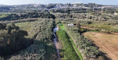 נחל פולג עם שער הפולג