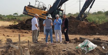 סיור בשטח נחל אברך בטייבה ויובל של האלכסנדר בטירה (1)