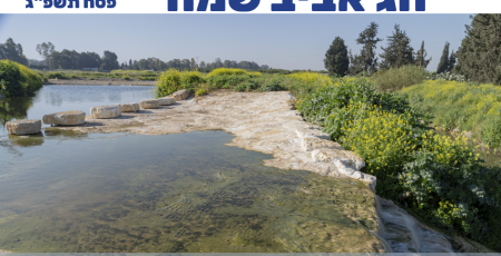 פסח ברכה ניקוז שרון תשפג